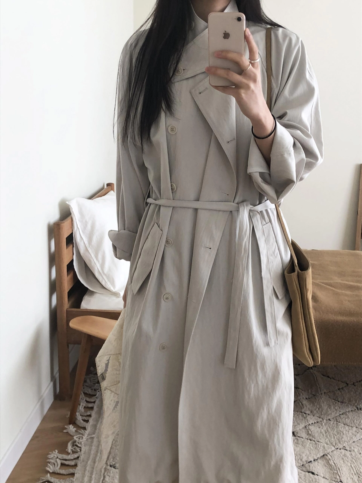 내추럴 트렌치 코트 (2 colors) 상세 이미지 100