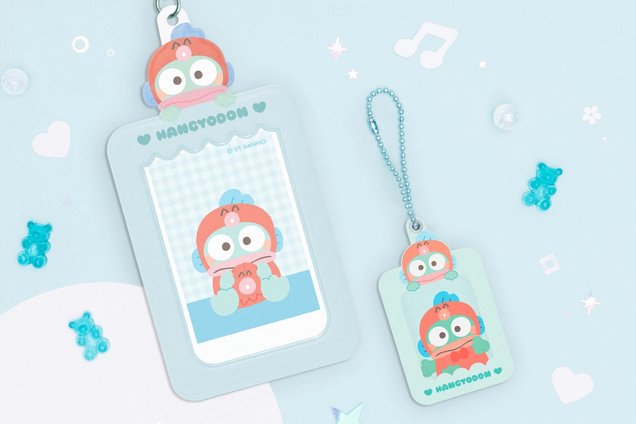 韓国サンリオ] ハンギョドン コスチューム トレカホルダーキーリング