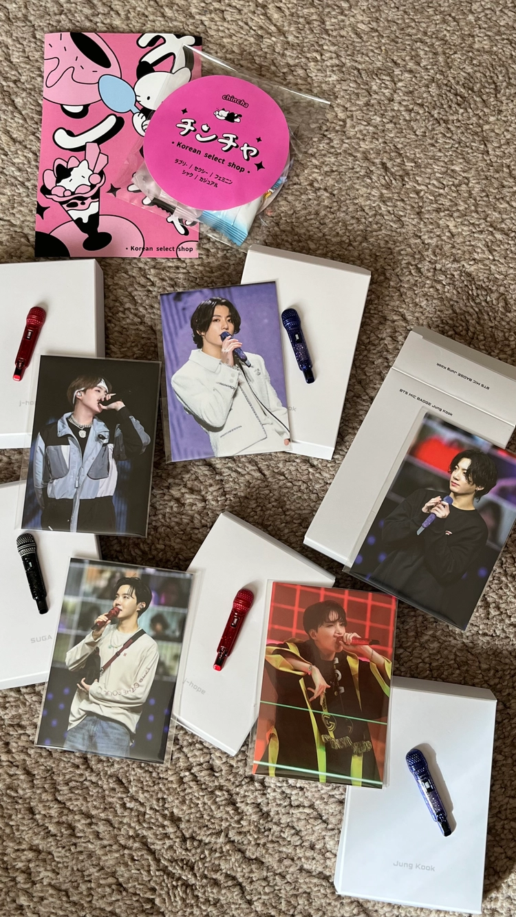 HYBE INSIGHT] BTS Mic Badge : チンチャ韓国代行