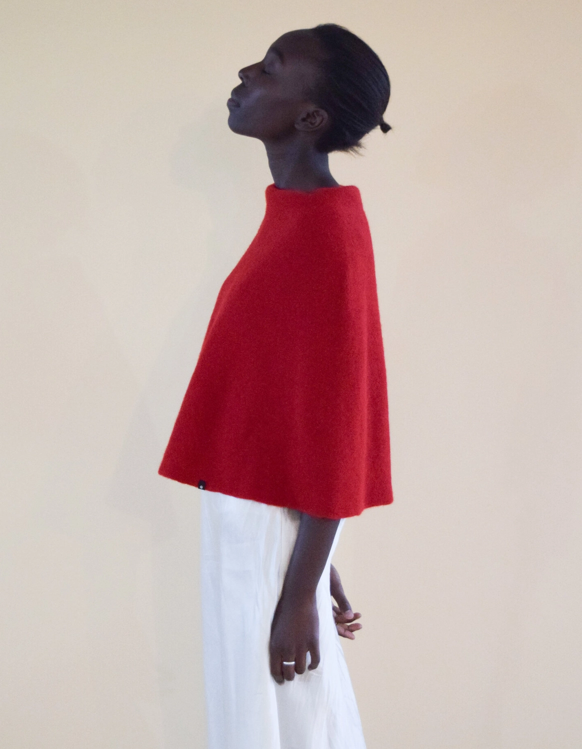 ジャケット・アウター Cecilie Telle Round Long Poncho Cecilie telle> Round long poncho : Jamie collections cecilie telle