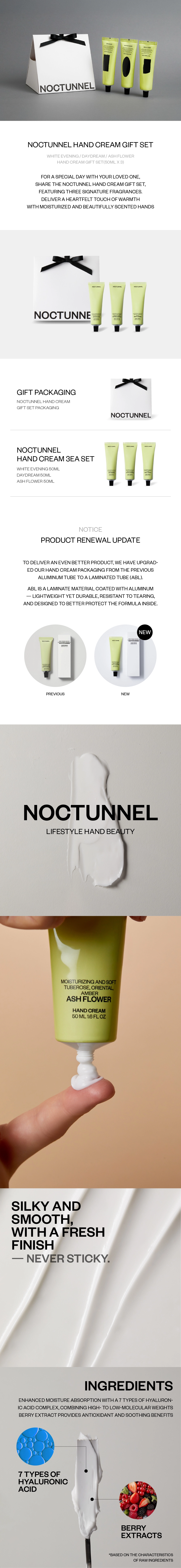 NOCTUNNEL Hand Cream SET : NOCTUNNEL INTERNATIONAL