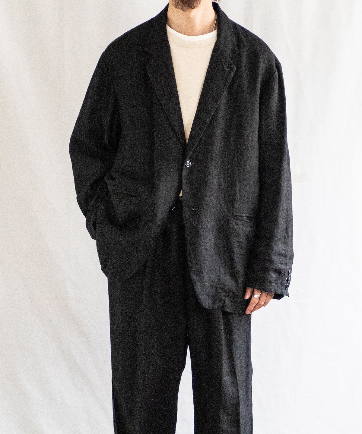 nest Robe CONFECT [네스트로브 컨팩트] - Linen Canvas Jacket