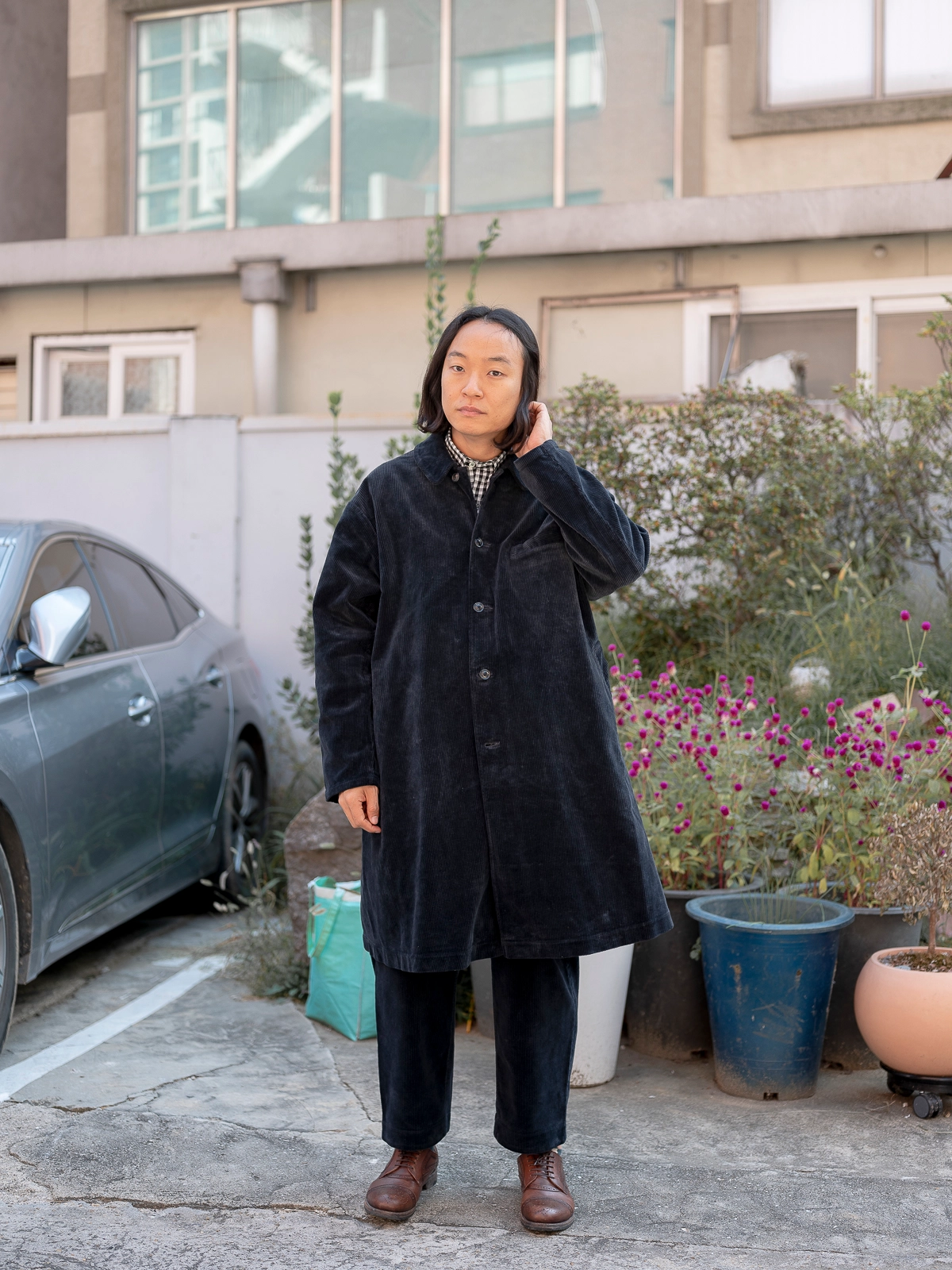 Porterclassic 22AW CORDUROY COAT【size:3】 Porter Classic [포터 클래식] - Corduroy coat : W2KEND SHOP(위켄드샵)