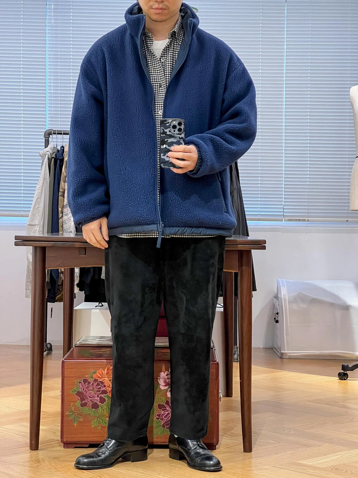ジャケット・アウター Porter Classic - FLEECE GOWN COAT - NAVY Porter Classic Japan FLEECE GOWN COAT L NAVY outer | eBay