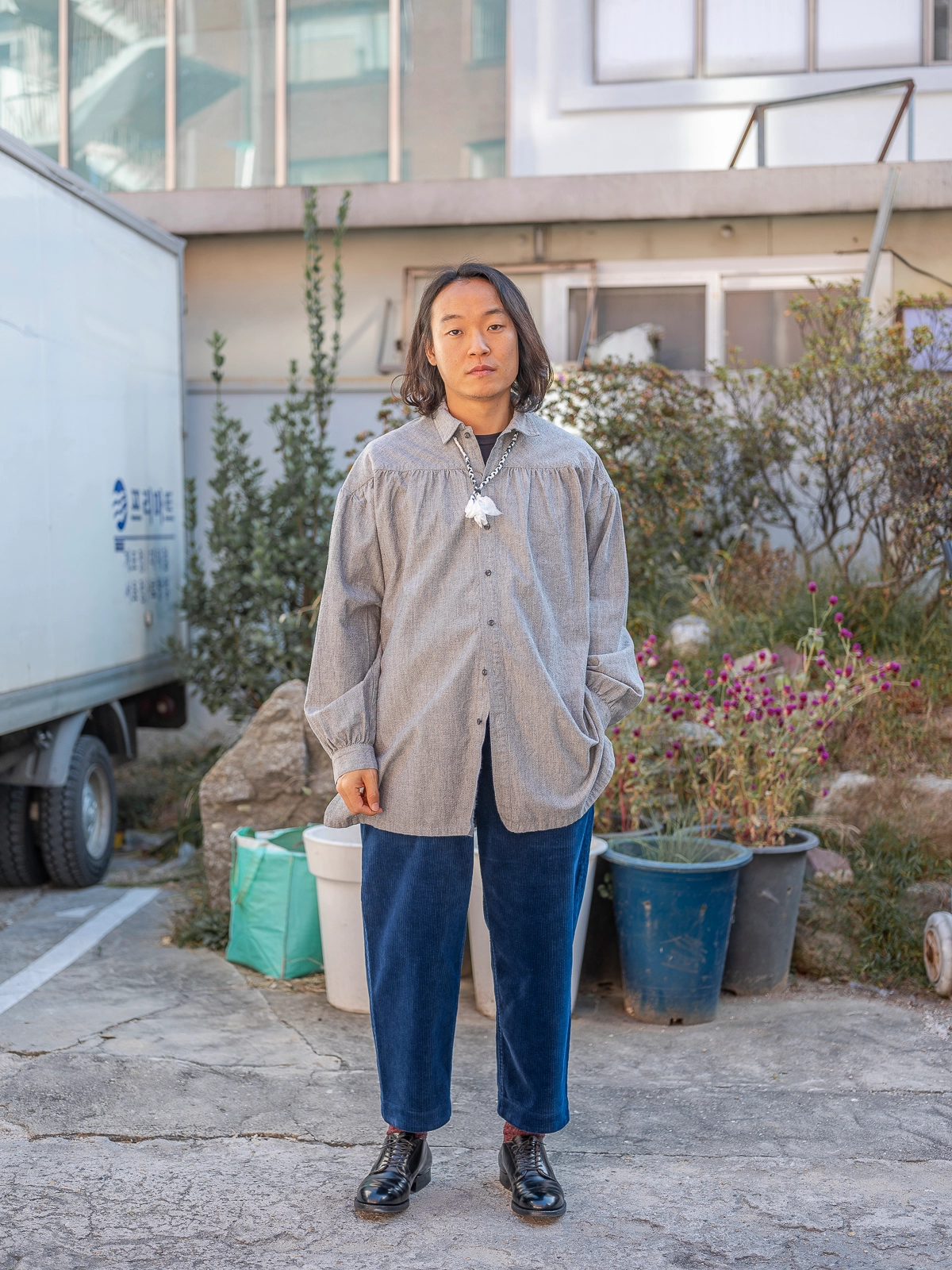 Porter Classic [포터 클래식] - Long Riders shirt : W2KEND SHOP 