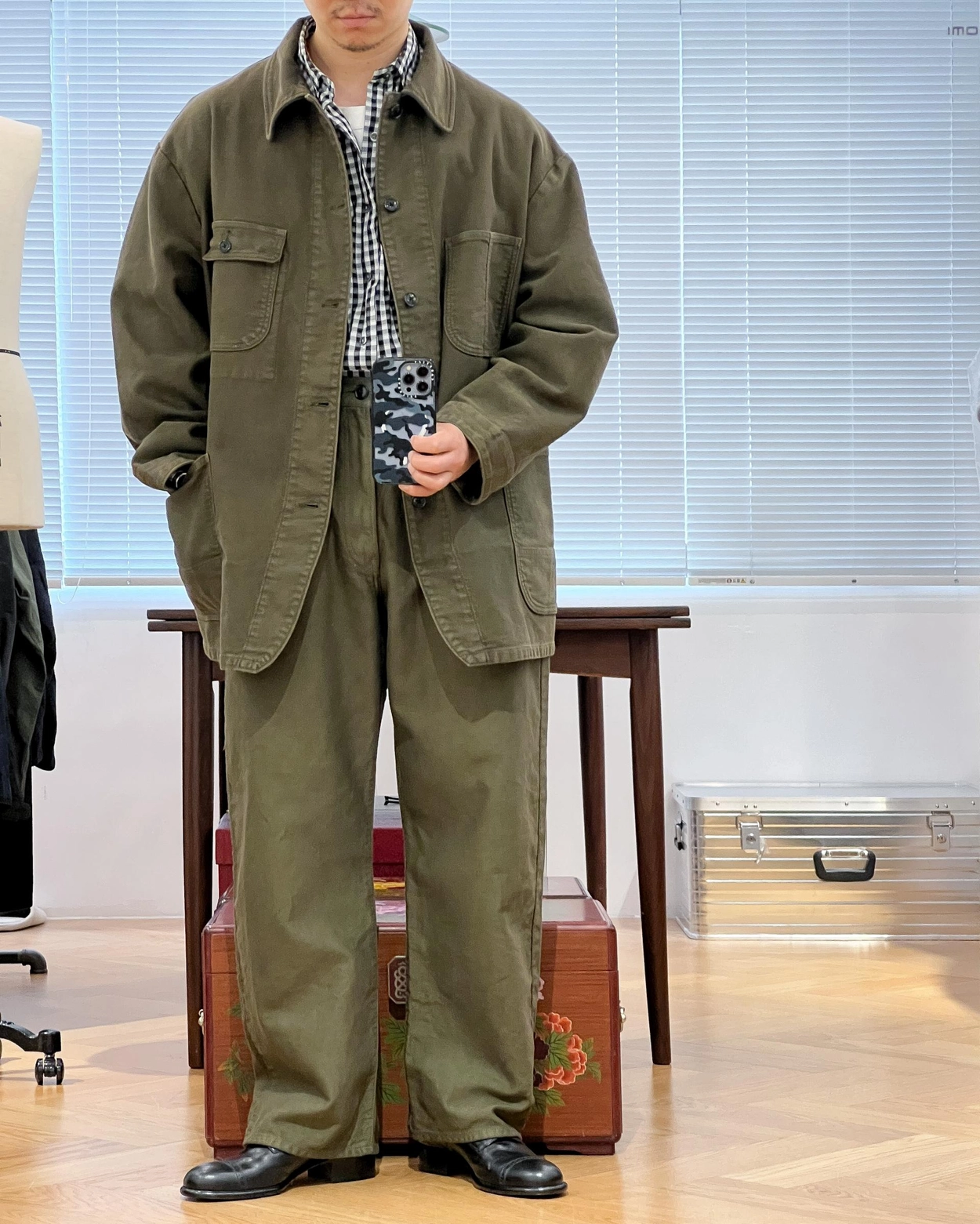 porterclassic  MOLESKIN CLASSIC PANTS　M Porter Classic MOLESKIN CLASSIC PANTS ポータークラシック