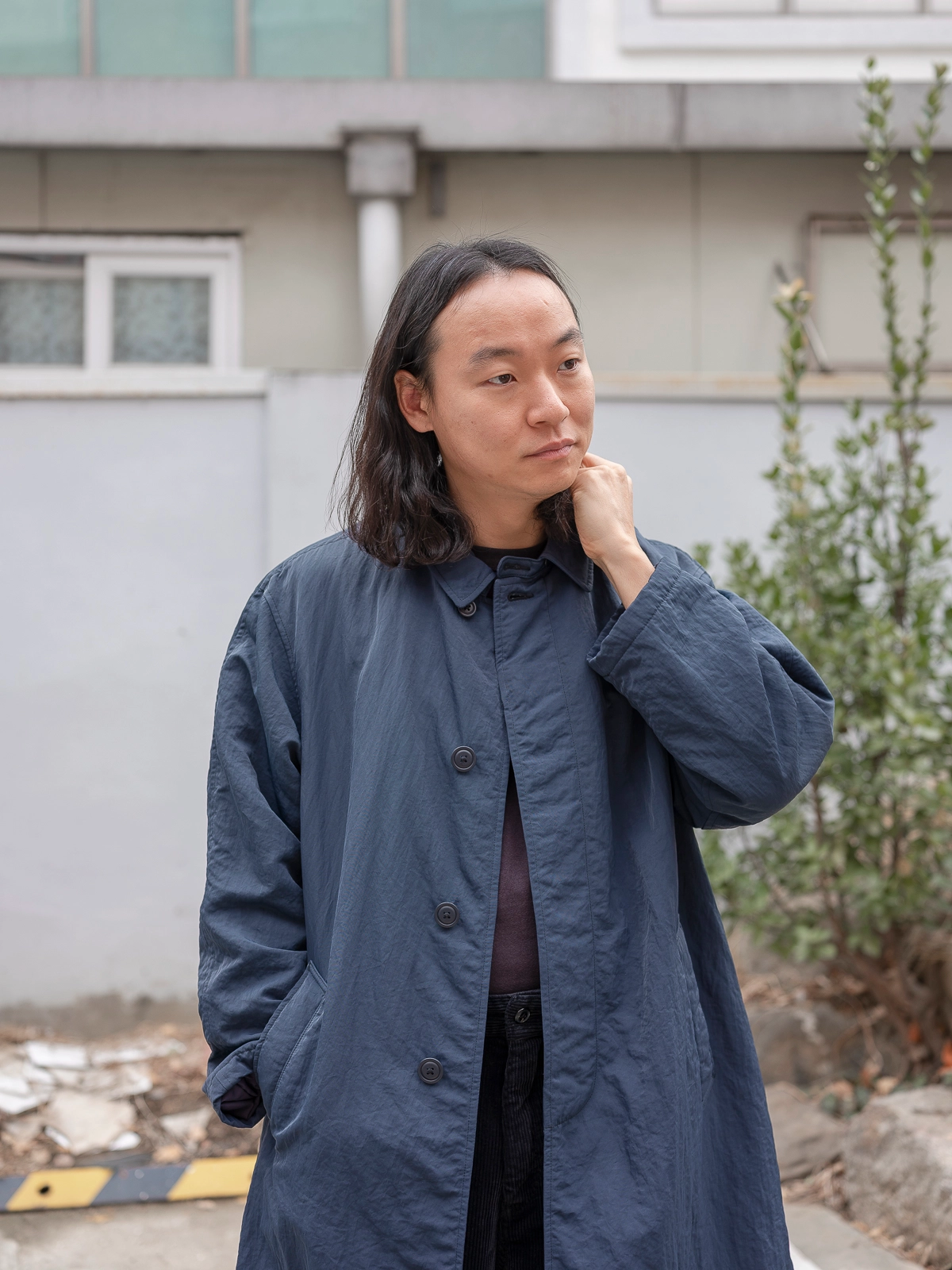 Porter Classic - SUPER NYLON STRETCH JACKET - BLUE｜ポーター
