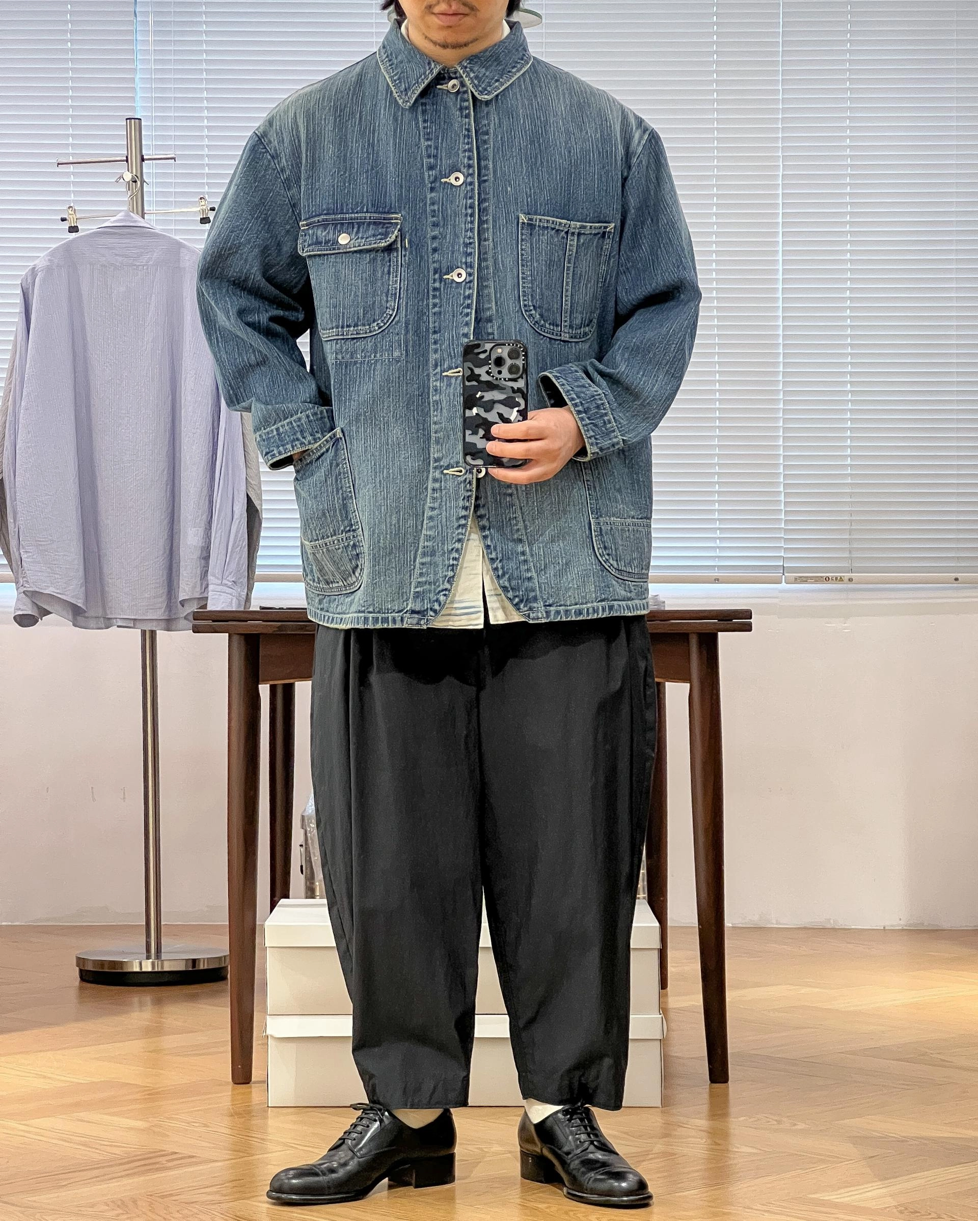 Porter Classic [포터 클래식] - Steinbeck Denim Coveralls - Blue 