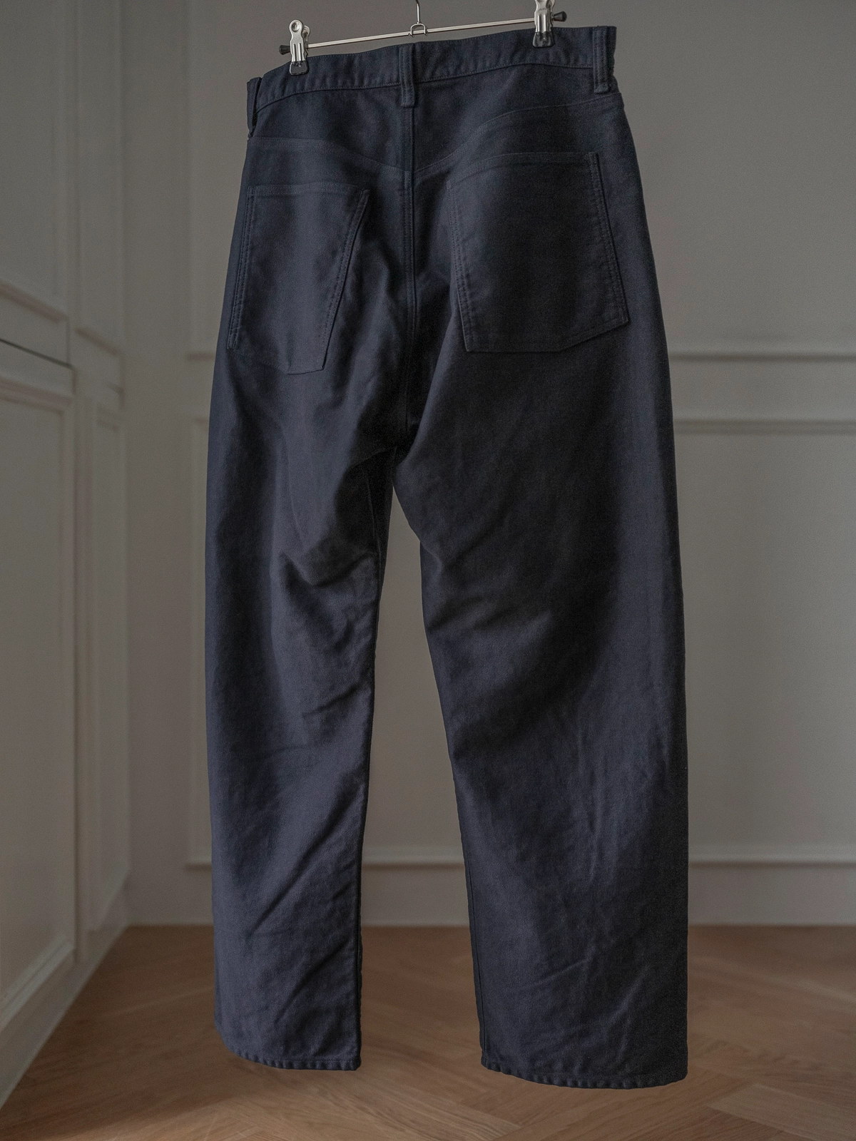 Porter Classic [포터 클래식] - Moleskin Pants - Dark Navy : W2KEND