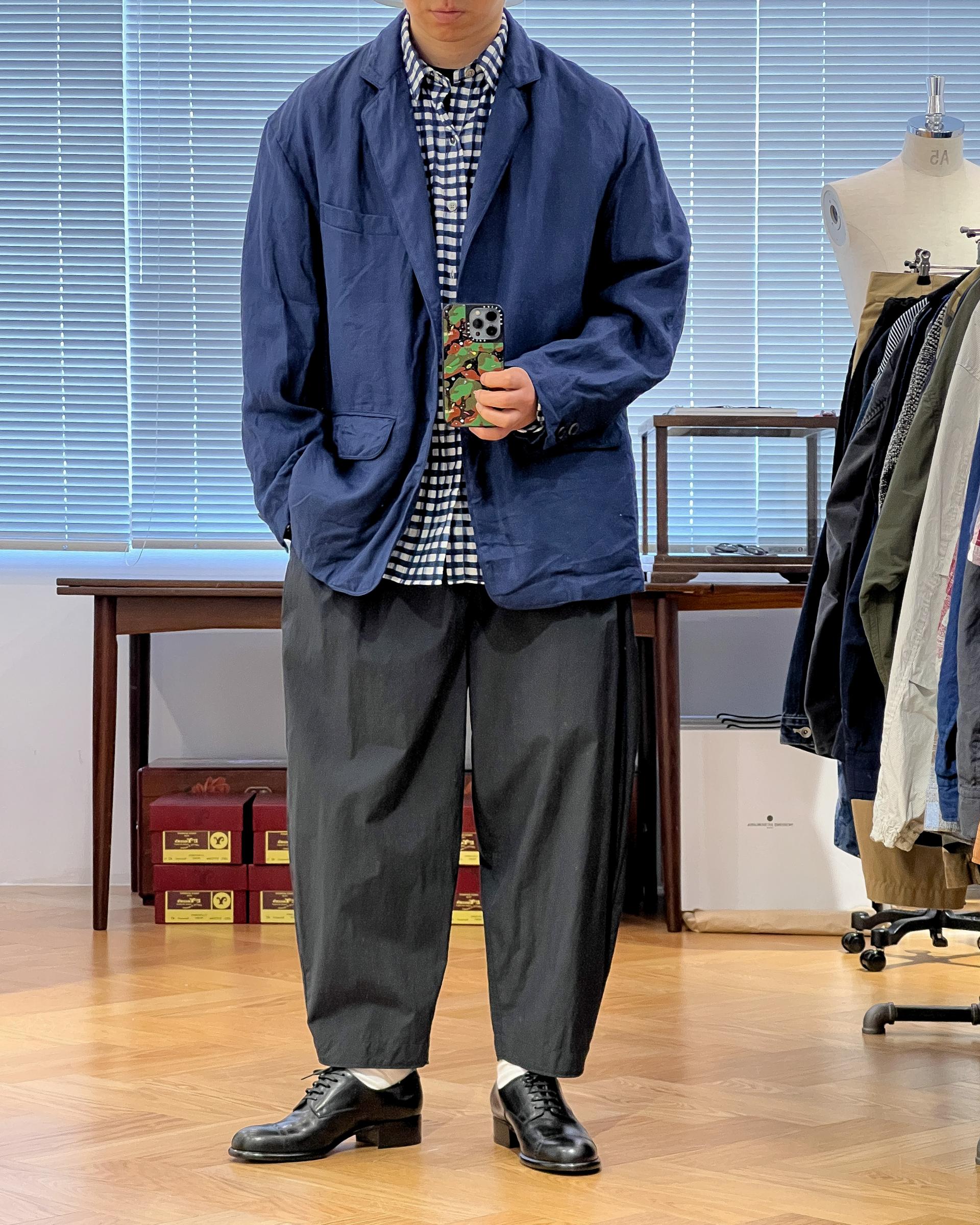 Porter Classic [포터 클래식] - Linen Classic Jacket - Blue