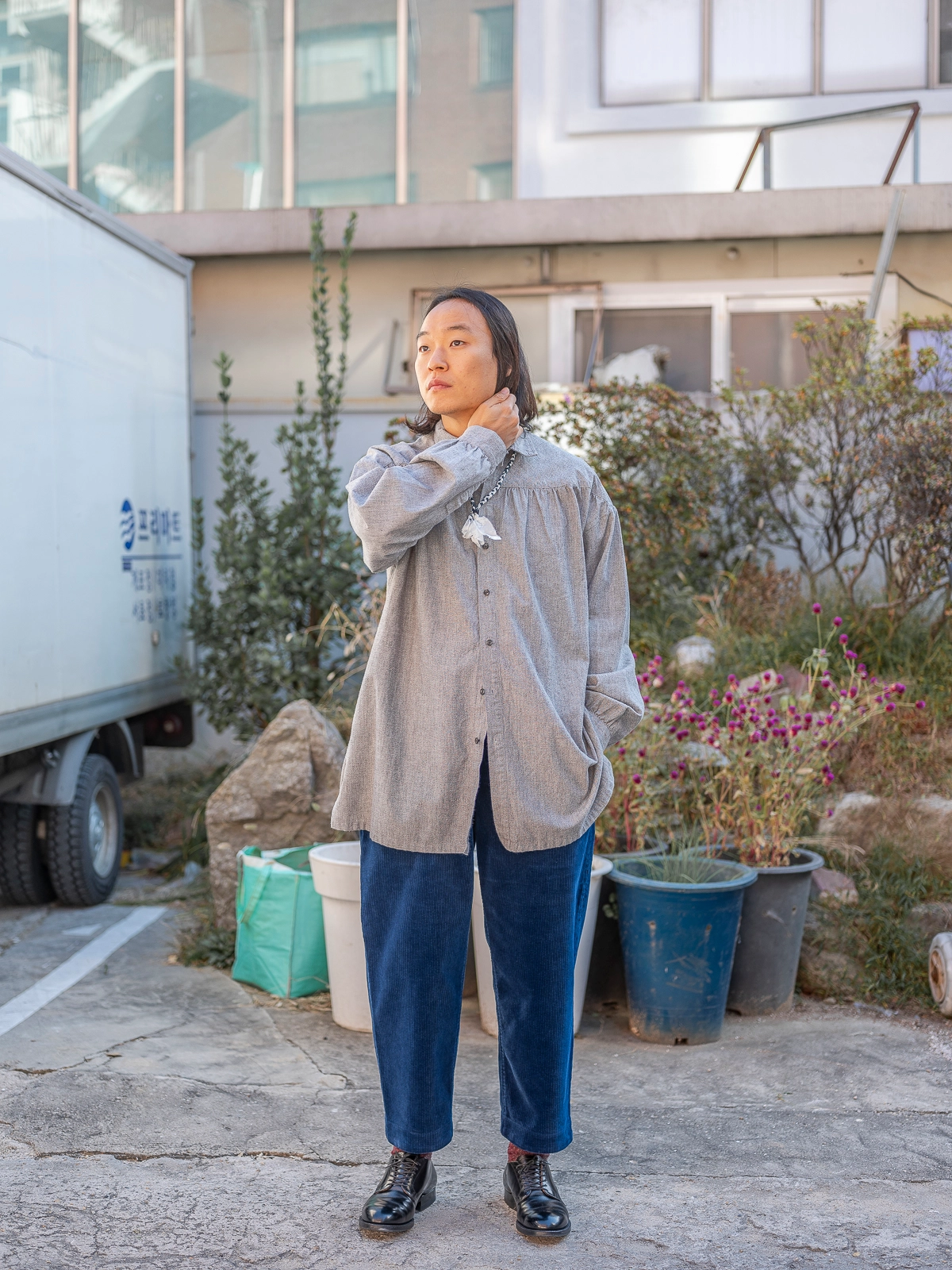 Porter Classic [포터 클래식] - Long Riders shirt : W2KEND SHOP