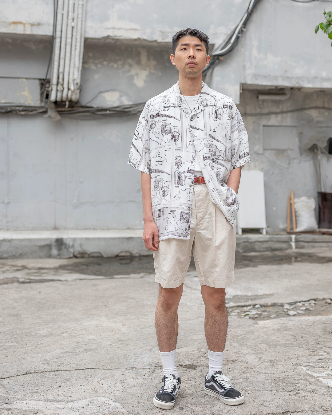 Porter Classic [포터 클래식] - Aloha Shirt Train