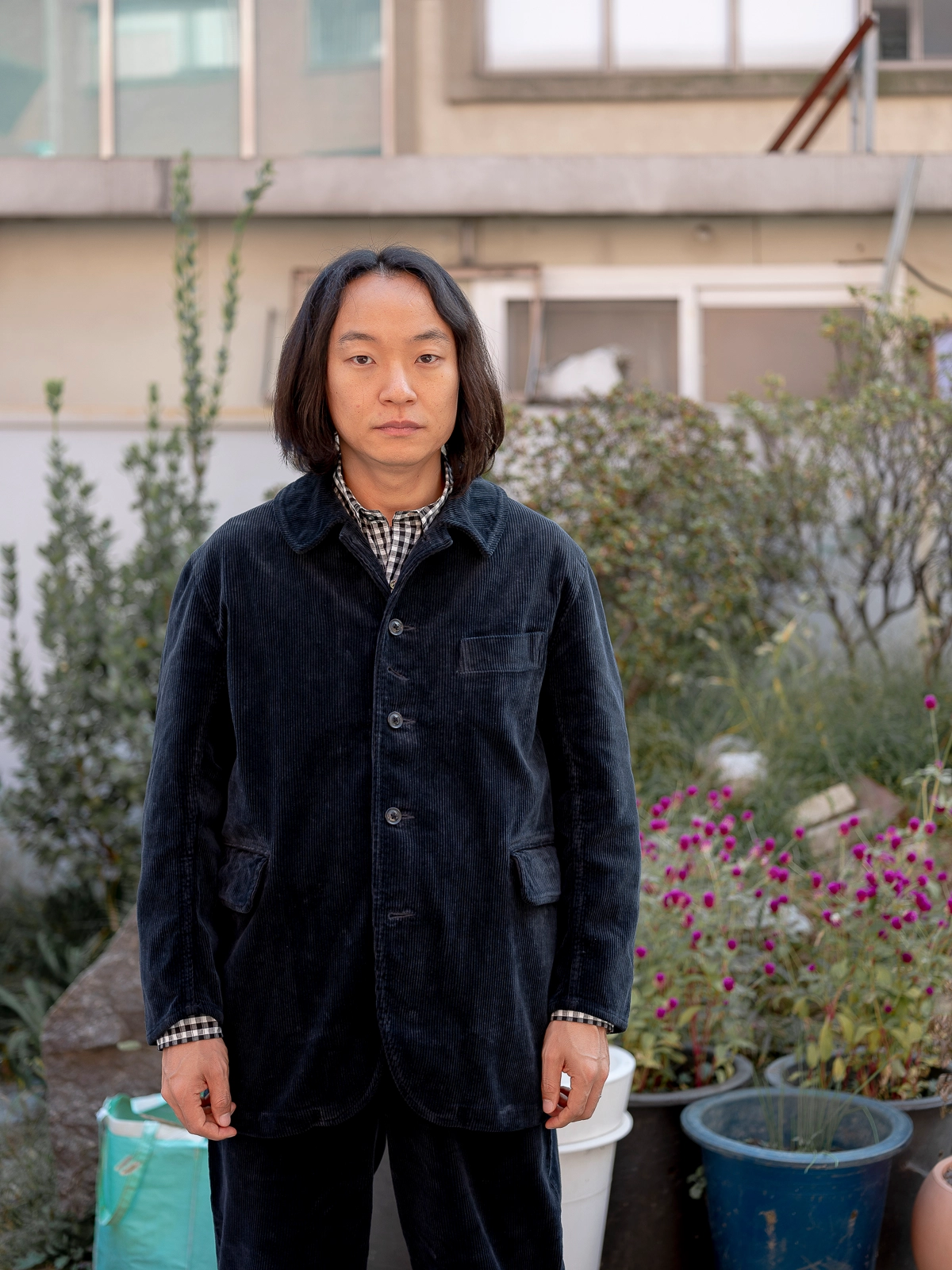 Porterclassic 22AW CORDUROY COAT【size:3】 2024-9-27-William-White-