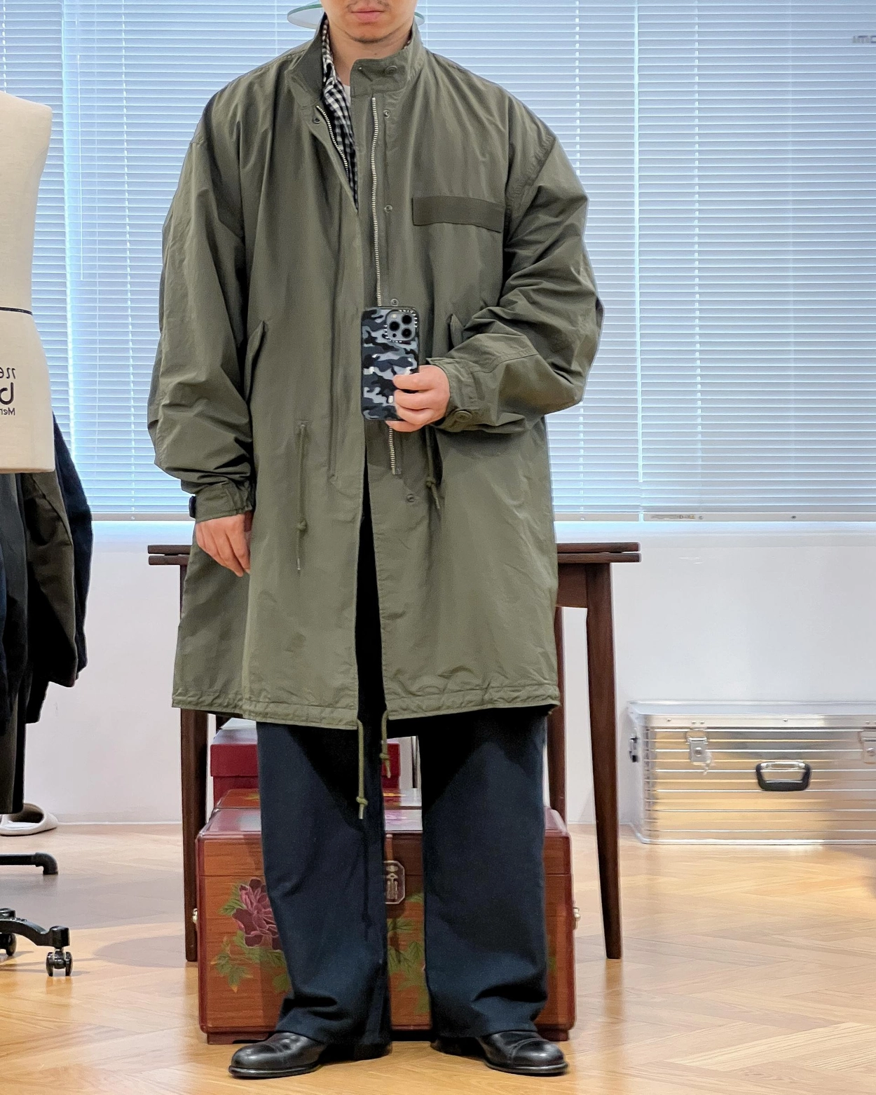 Porter Classic Weather Long Coat