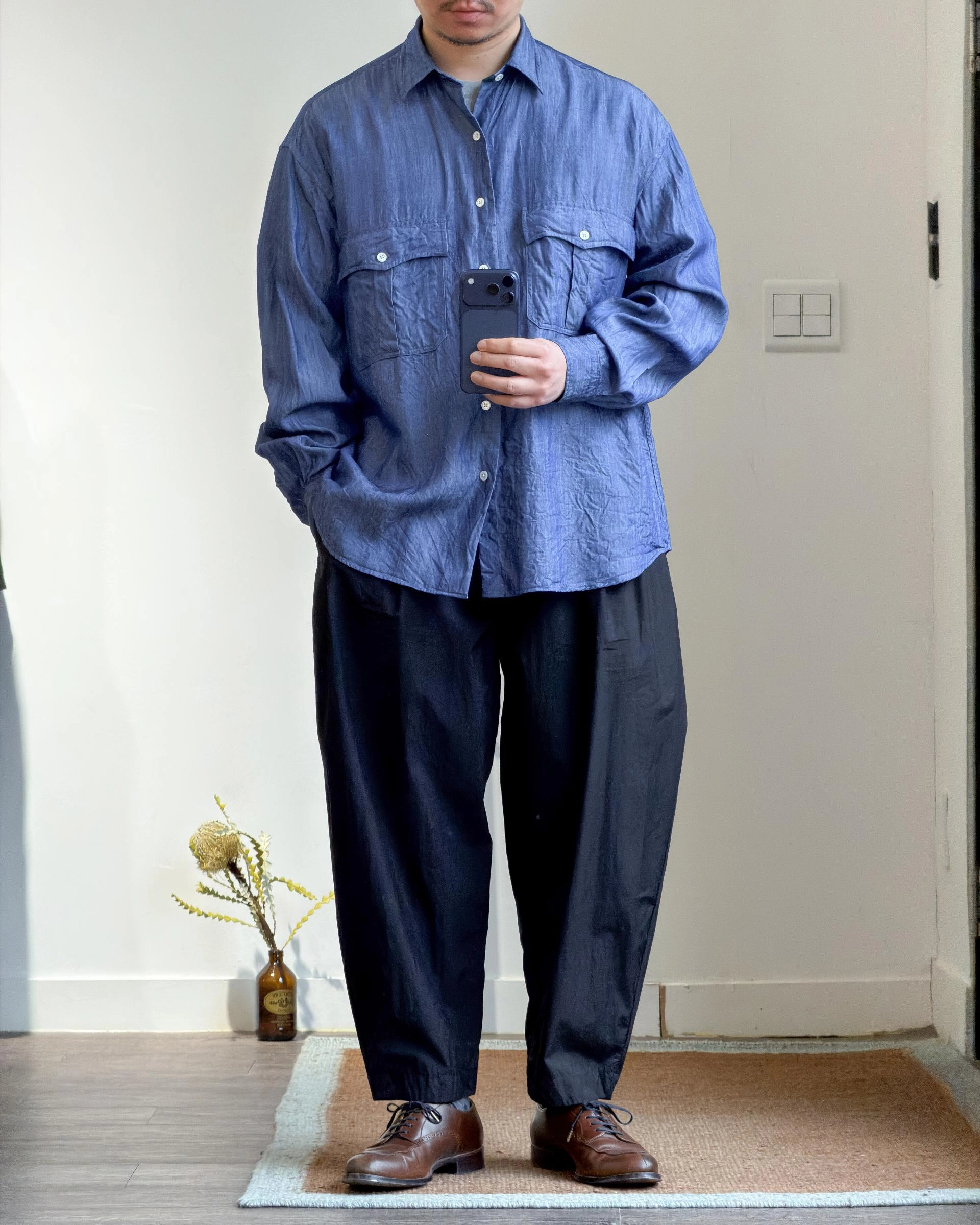 Poplin bebop pants ポータークラシック パンツ Porter Classic POPLIN