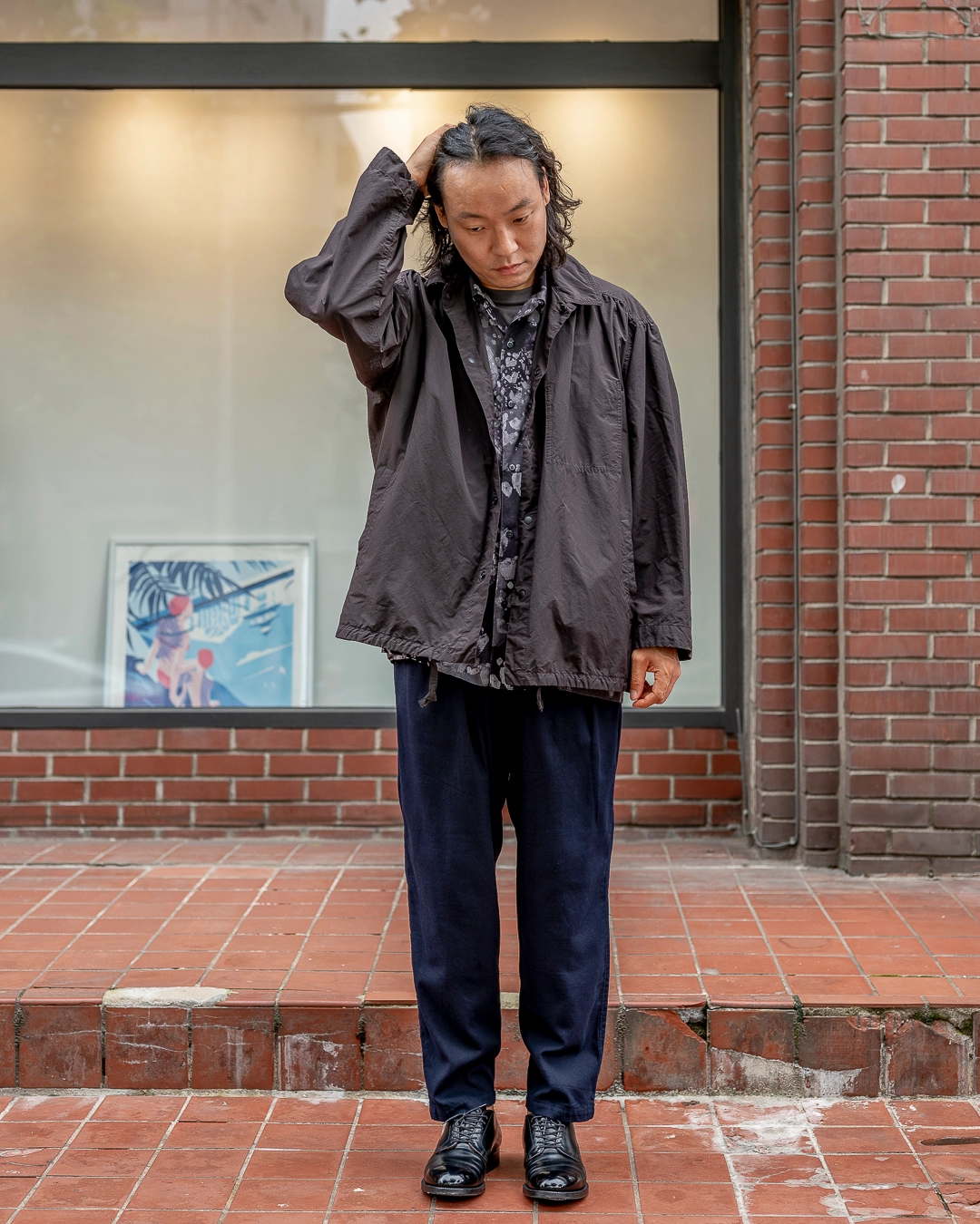 ジャケット・アウター Porter Classic WEATHER WIDE SLEEVE COAT 606f744eb7f95.jpg?w=1920