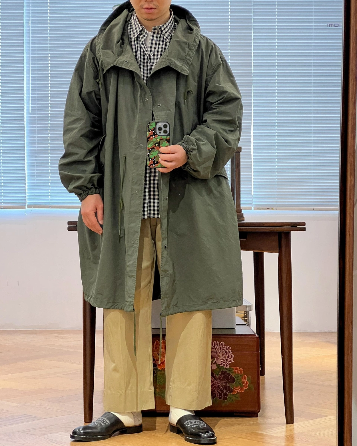 PORTER CLASSIC | WEATHER MILITARY JACKET MEN Porter classic