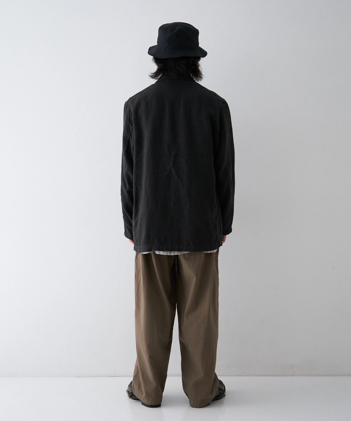 nest Robe CONFECT [네스트로브 컨팩트] - Brushed Linen Sack Jacket