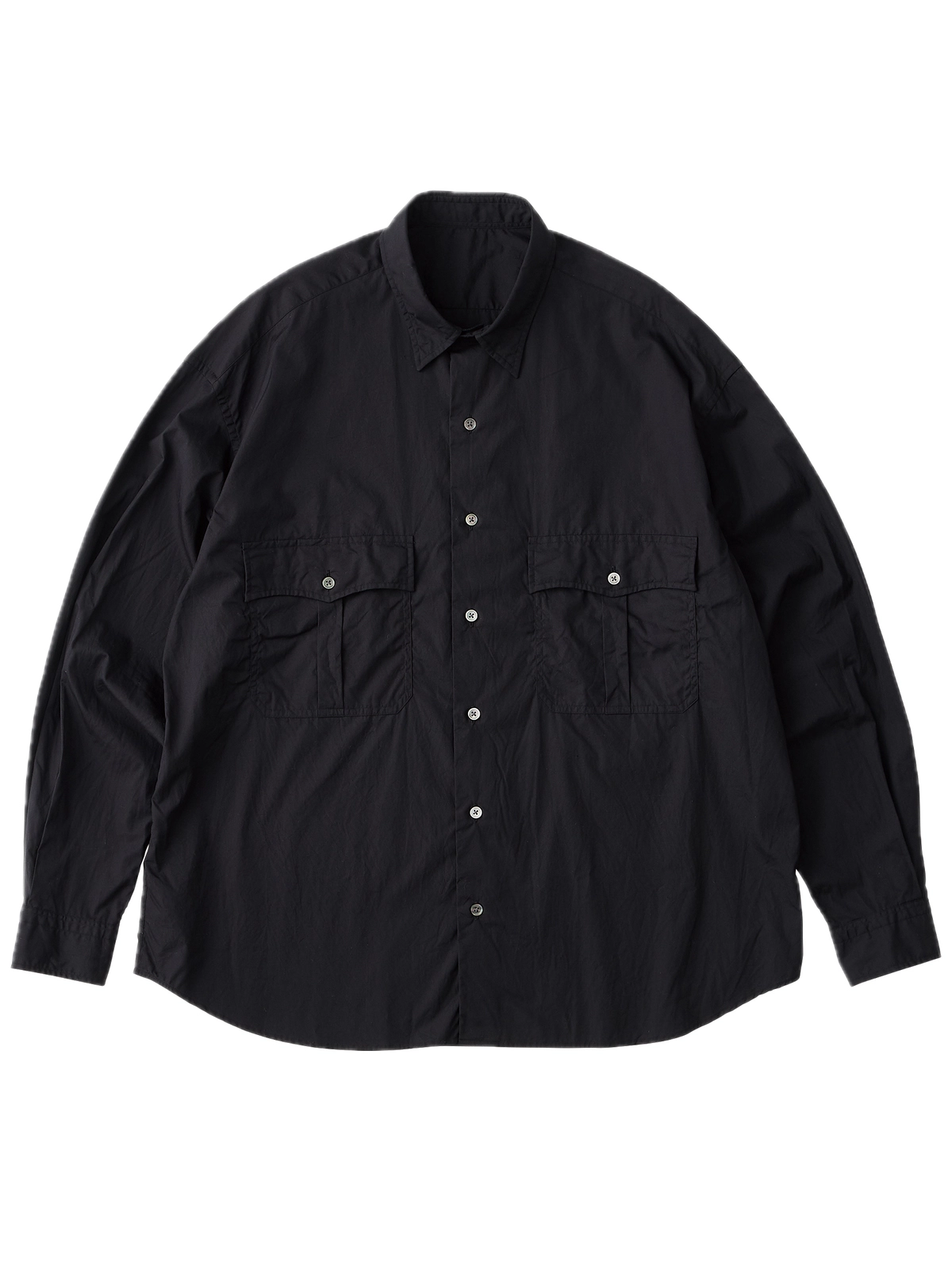 Porter Classic [포터 클래식] - H/W Indigo Polo Shirt - Navy