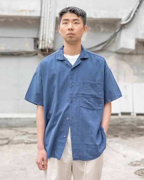 Porter Classic [포터 클래식] - SUVIN GOLD Gauze Short Sleeve Shirt