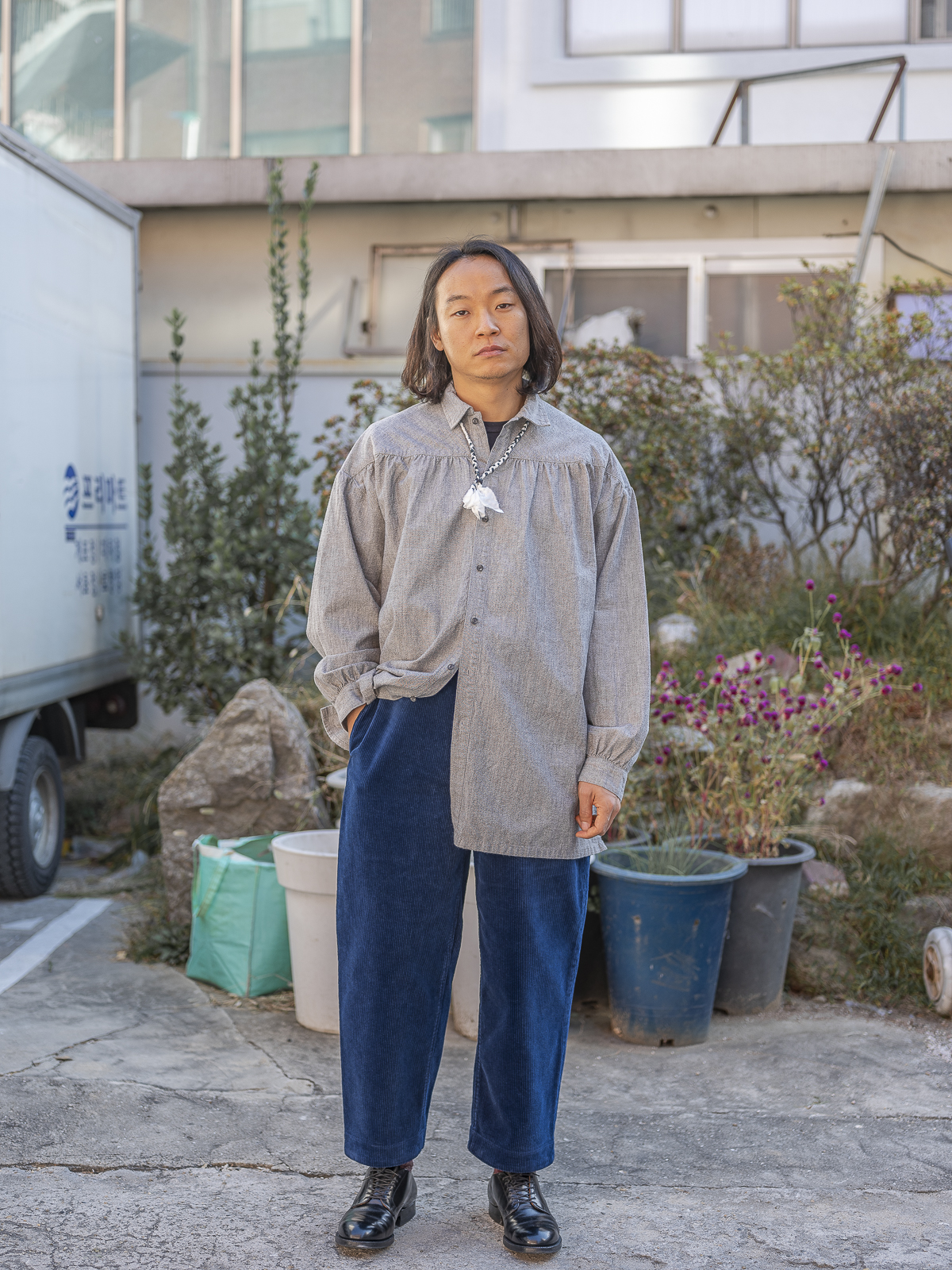 Porter Classic [포터 클래식] - Long Riders shirt : W2KEND SHOP