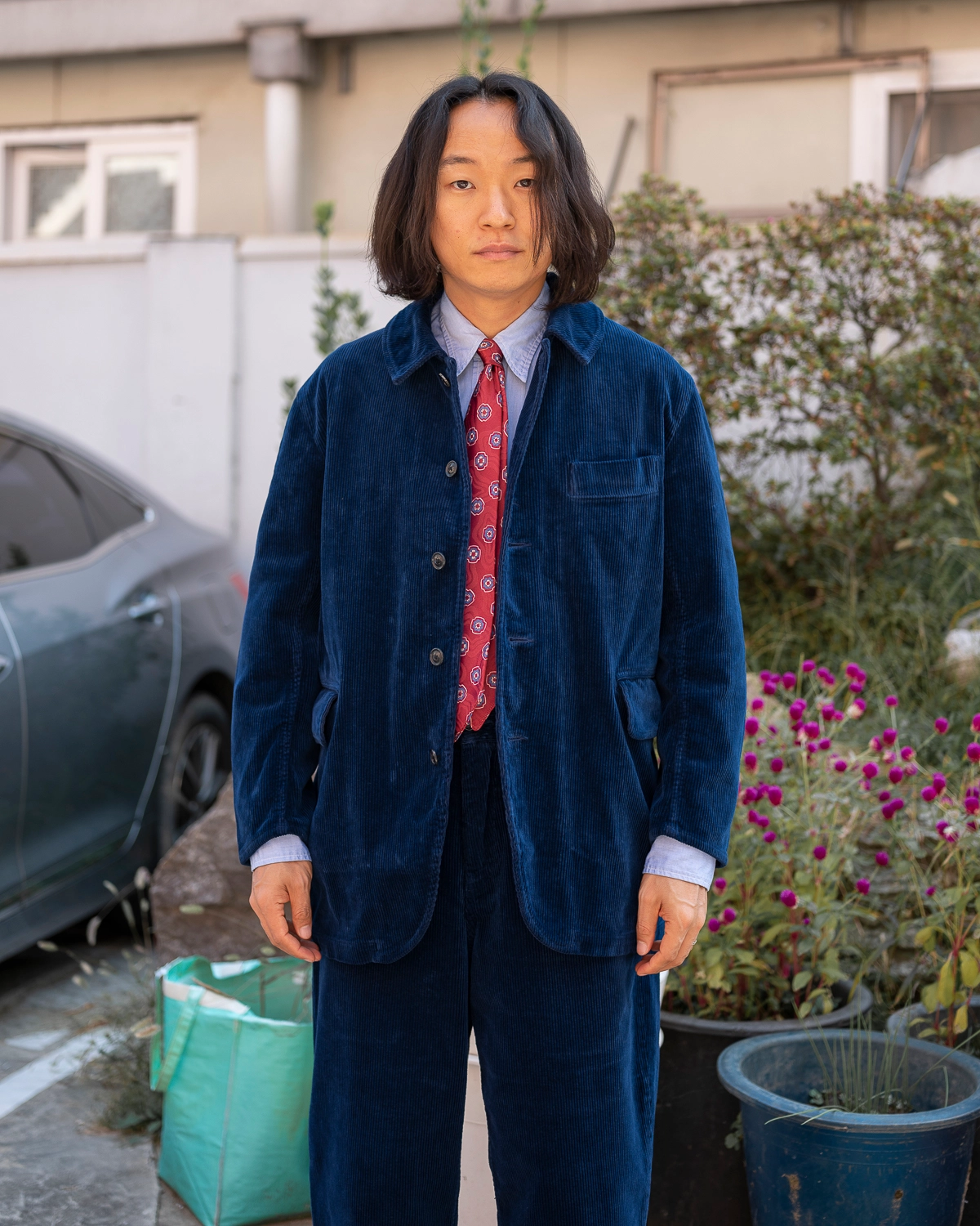 Porter Classic [포터 클래식] - Corduroy French jacket WATCH CHAIN