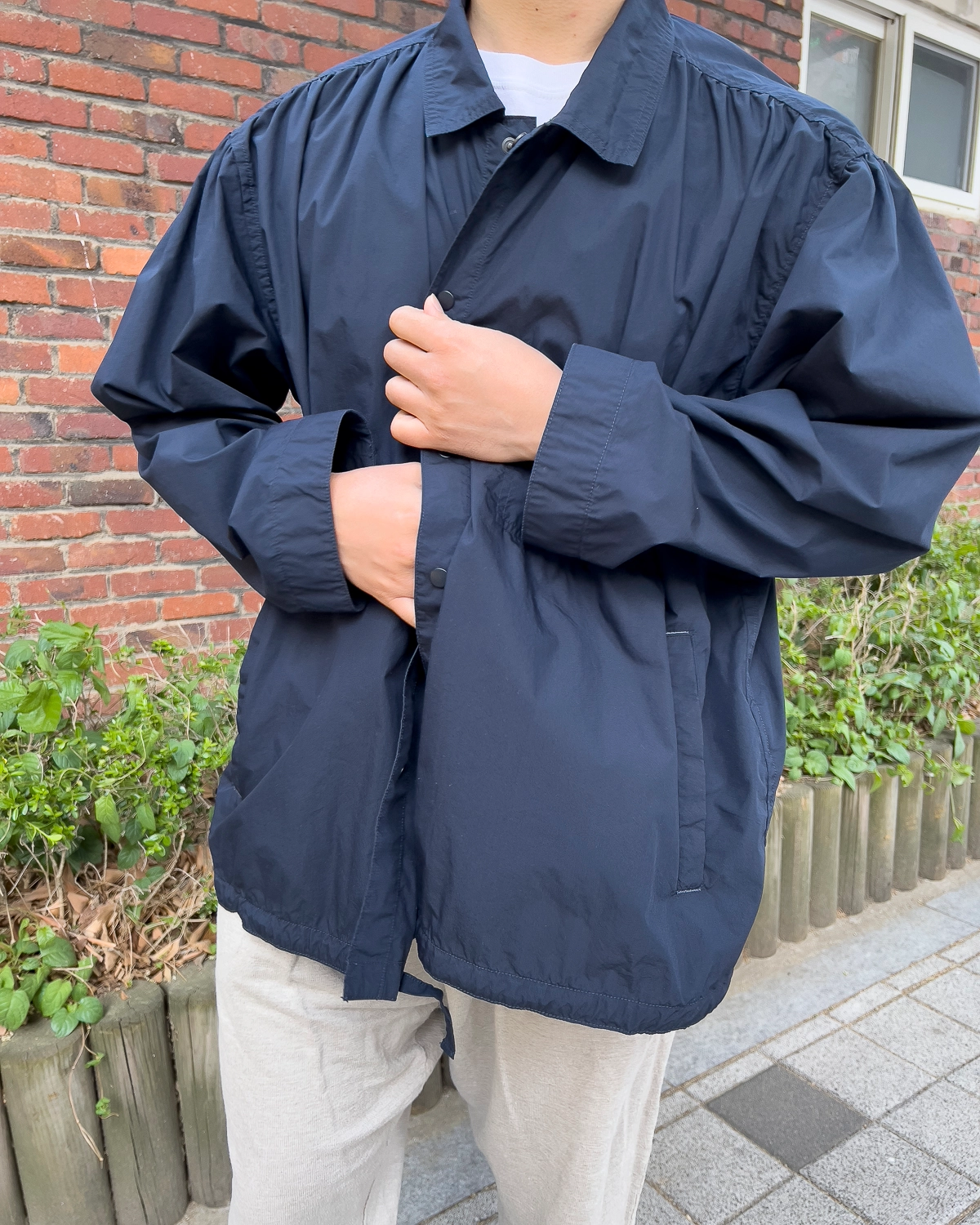 Porter Classic [포터 클래식] - Poplin Gathered jacket : W2KEND