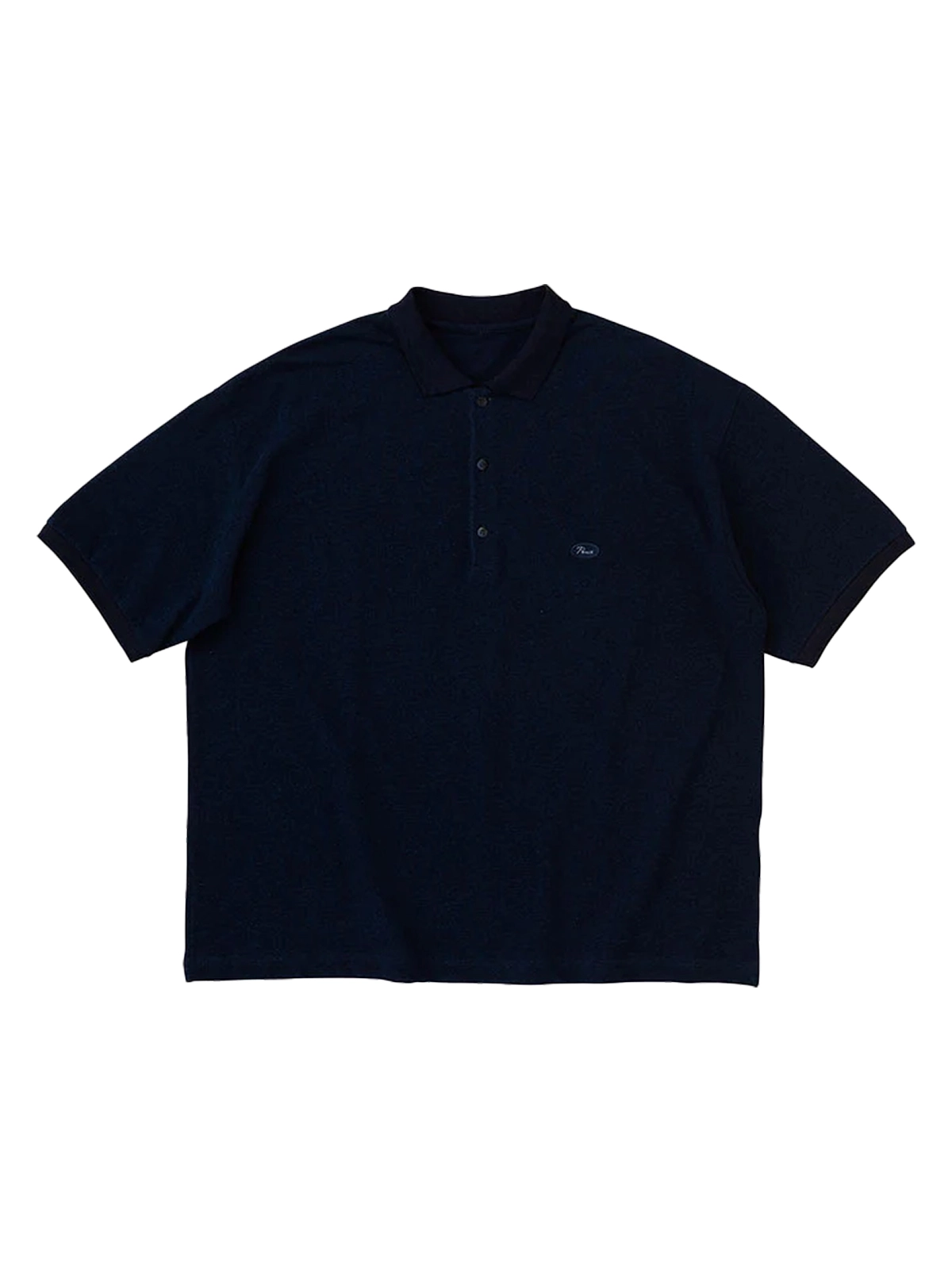 【Porter Classic】H/W INDIGO POLO SHIRT Porter Classic [포터 클래식] - H/W Indigo Polo Shirt - Navy