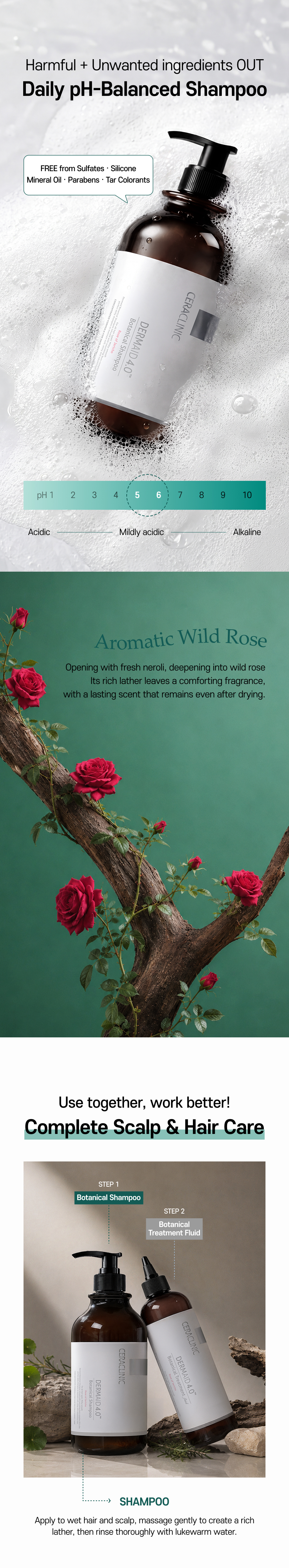 Dermaid 4.0 Botanical Shampoo detail image