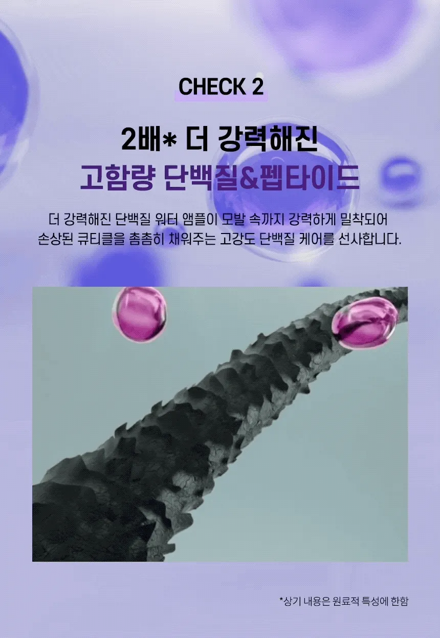 더마이드 4.0 앰플 트리트먼트 프로테인 퀀치 상세 이미지