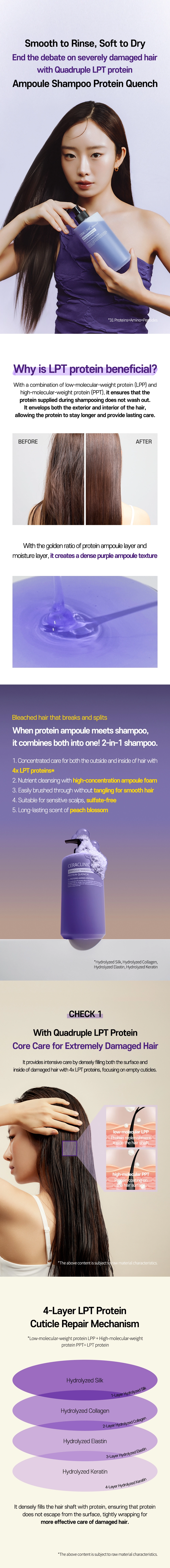 Dermaid 4.0 Ampoule Shampoo Protein Quench detail image