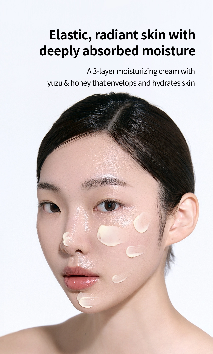 FRAIJOUR] Yuzu Honey Enriched Cream 50ml : EVAS COSMETIC GLOBAL