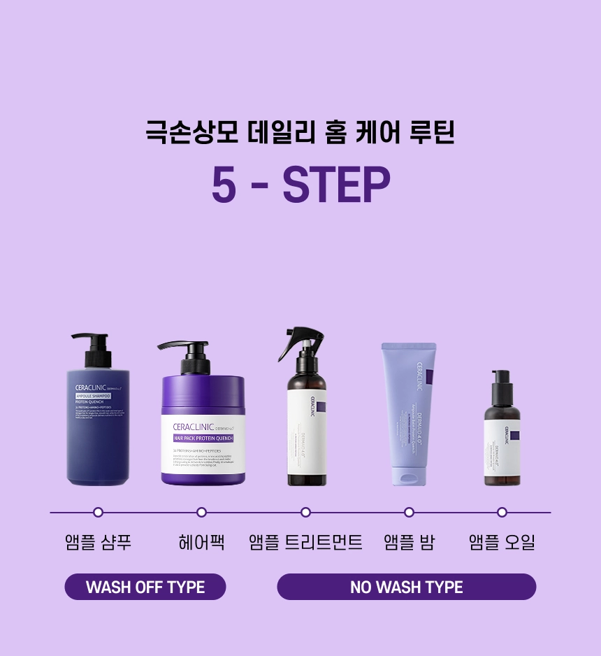 더마이드 4.0 헤어팩 프로테인 퀀치 상세 이미지