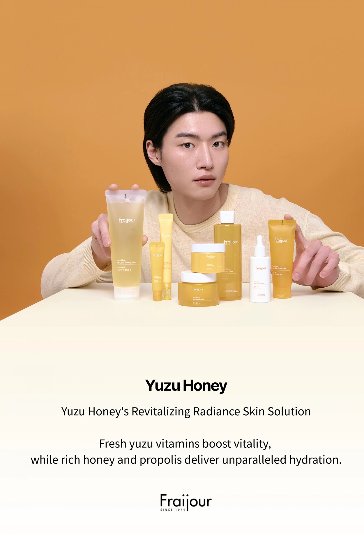 FRAIJOUR] Yuzu Honey Capsule Eye Cream 20ml : EVAS COSMETIC GLOBAL