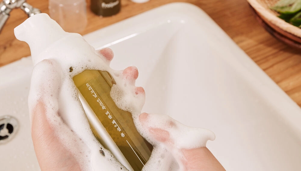 프레쥬 오리지날 인진쑥 버블 페이셜 폼 200g 상세 이미지
