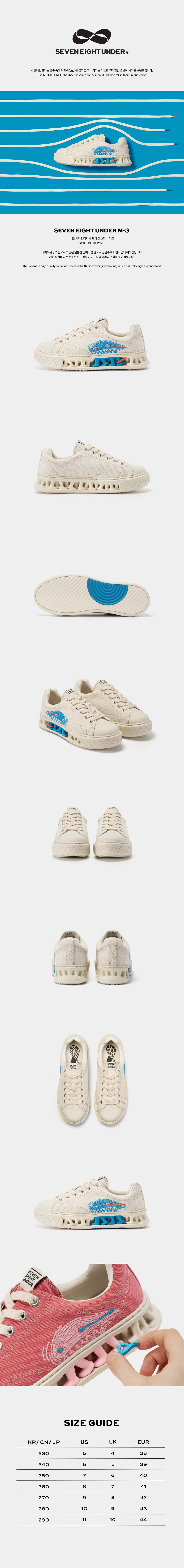 M-3 GRAPHIC LOW TOP_OFF WHITE : SEVEN EIGHT UNDER Online Store