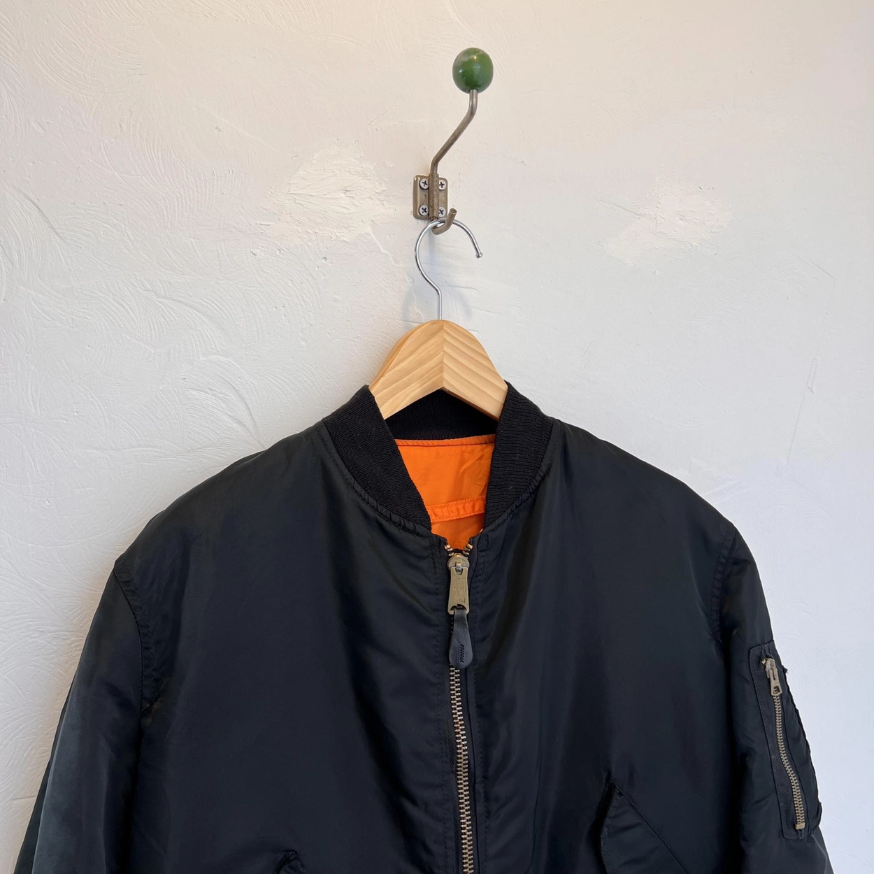 90s USA Alpha Industries MA-1 Flight Jacket : 커넥티드도어