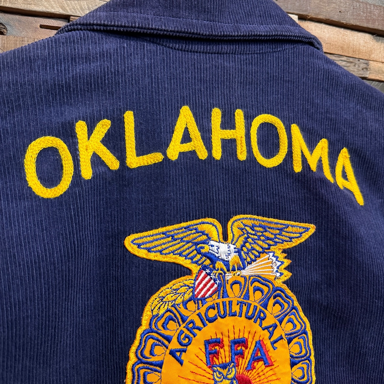 90's Vintage FFA Corduroy Jacket, OKLAHOMA (44) 103-105 : 77VGM 90's Vintage FFA Corduroy Jacket, OKLAHOMA (44) 103-105 : 77VGM