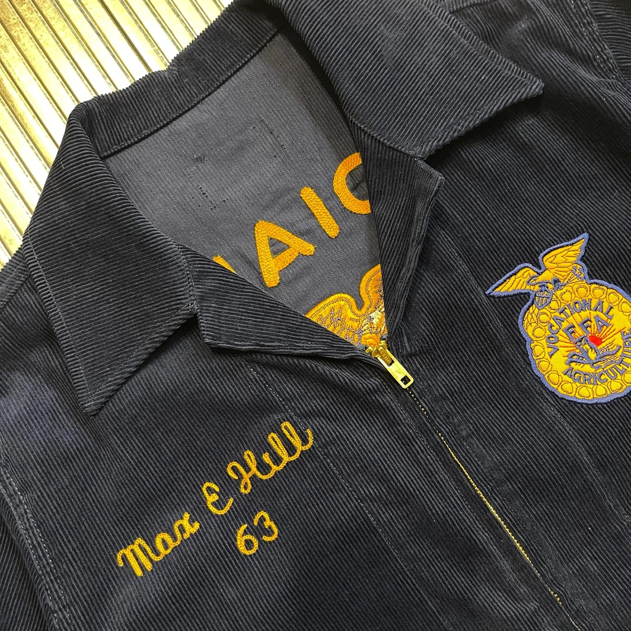【Vintage】60s FFA Jacket M TALONジップ FFA Jacket 34 Vintage Talon Zip #EB ZEA | eBay