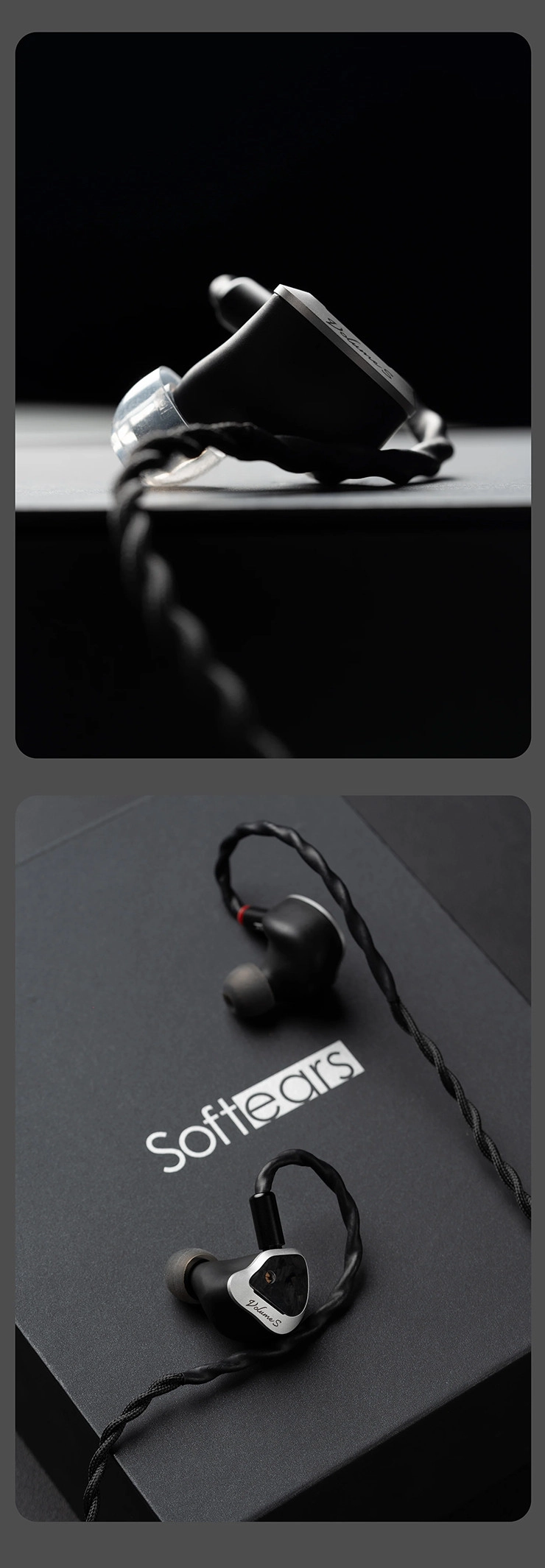 イヤホン SoftEars Volume S Softears Volume S In-Ear Headphones with Dual-Tuning