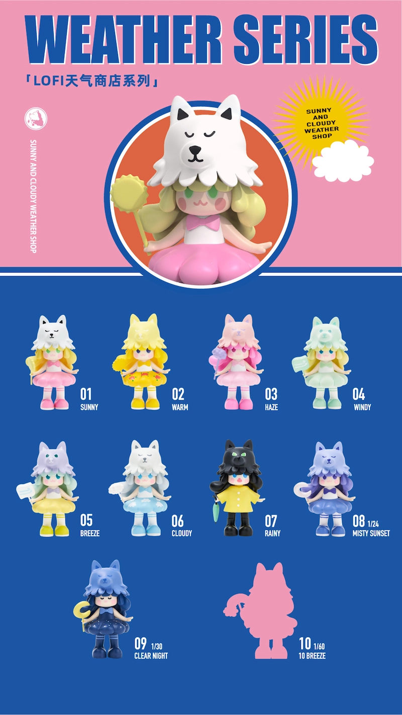 LOFI-Weather Shop blindbox (1pcs) : XINGHUI CREATIONS