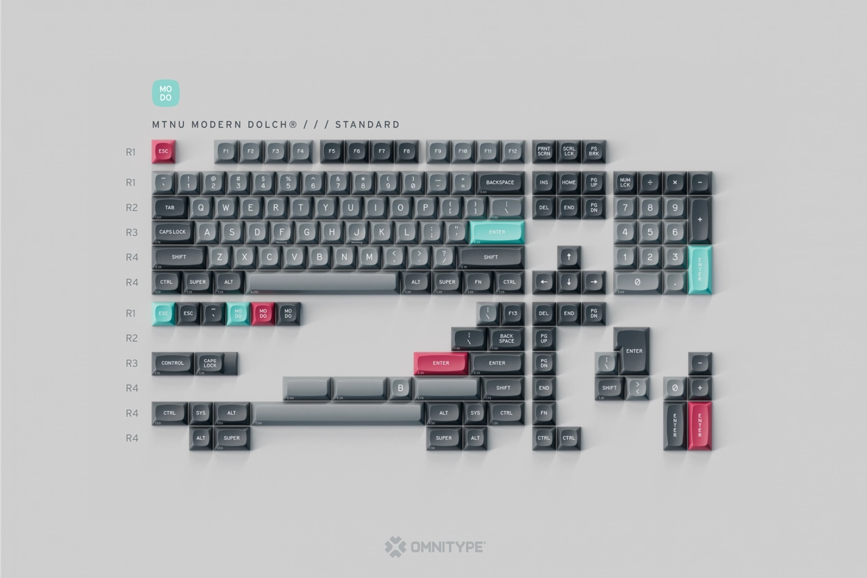 GB] GMK MTNU Modern Dolch® : 스웨그키 공식 온라인 스토어