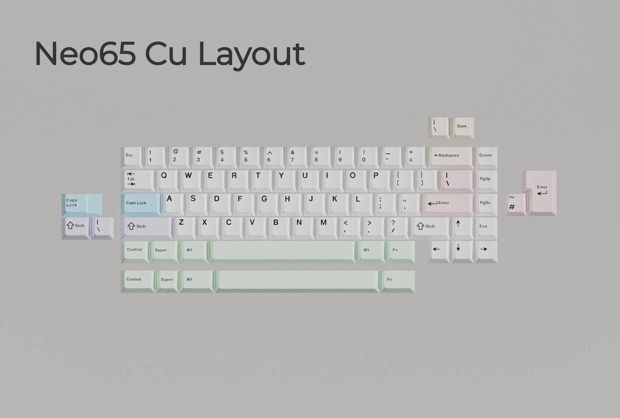 Pre-order] Qwertykeys - NEO60 Cu : 스웨그키 공식 온라인 스토어