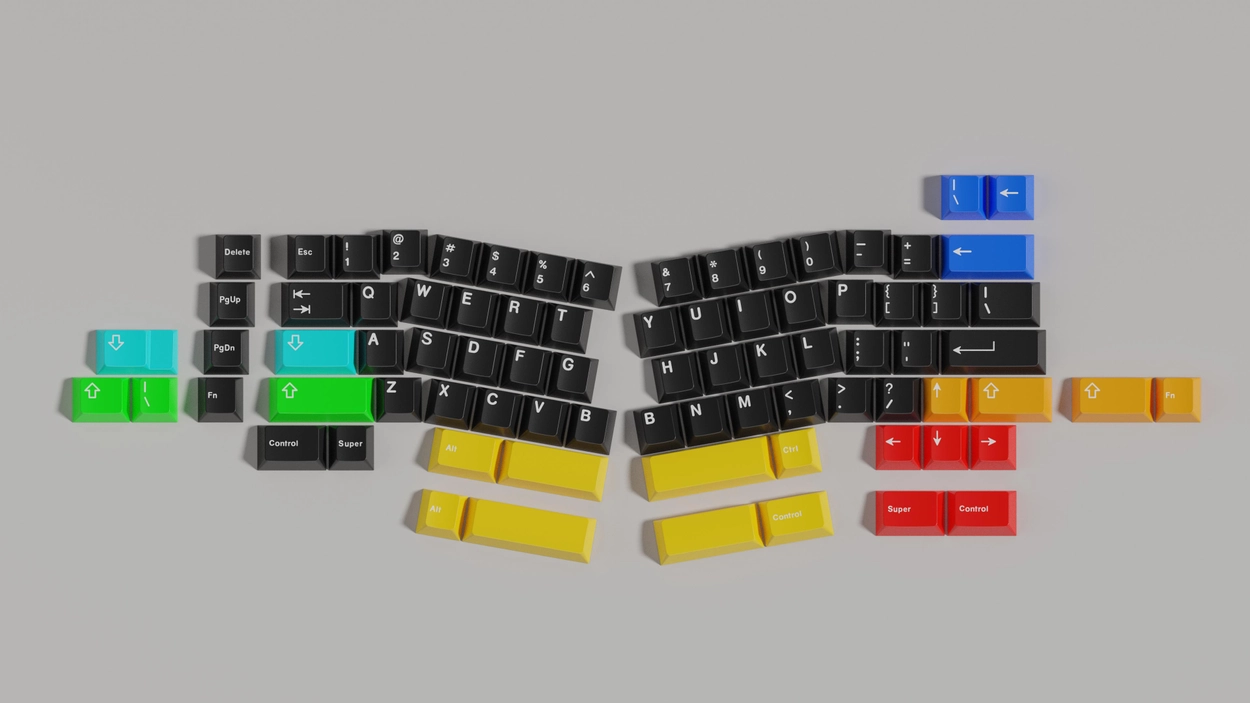 neo ergo 自作キーボード 純正リストレスト付け 【公式通販】