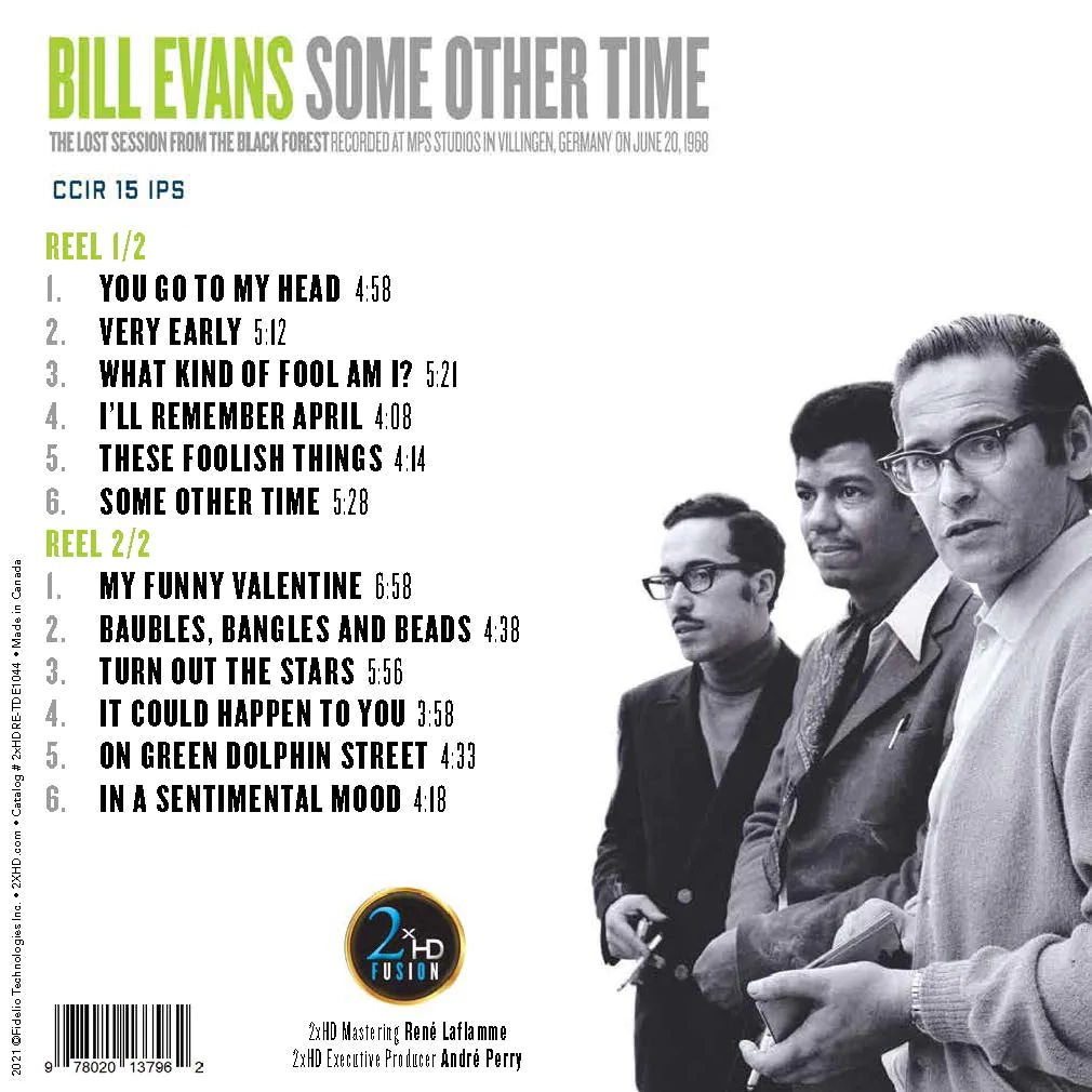 Mastertape] Bill Evans (빌 에반스) - Some Other Time Limited 