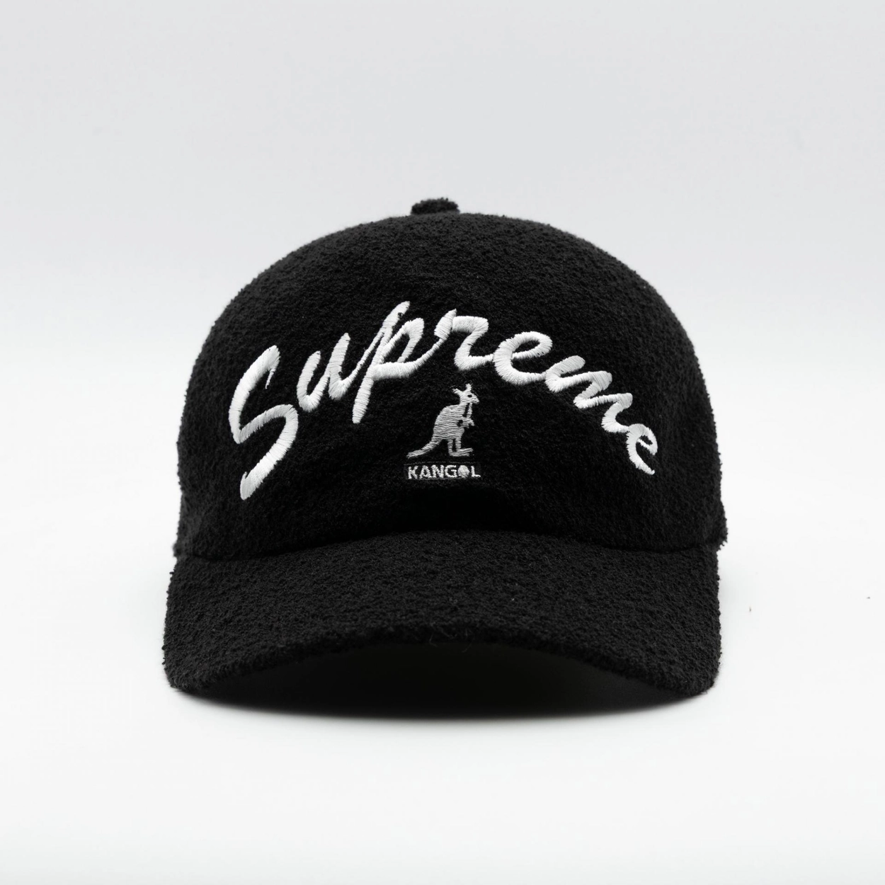 SUPREME X KANGOL BERMUDA SPACECAP BLACK 21SS MEDIUM