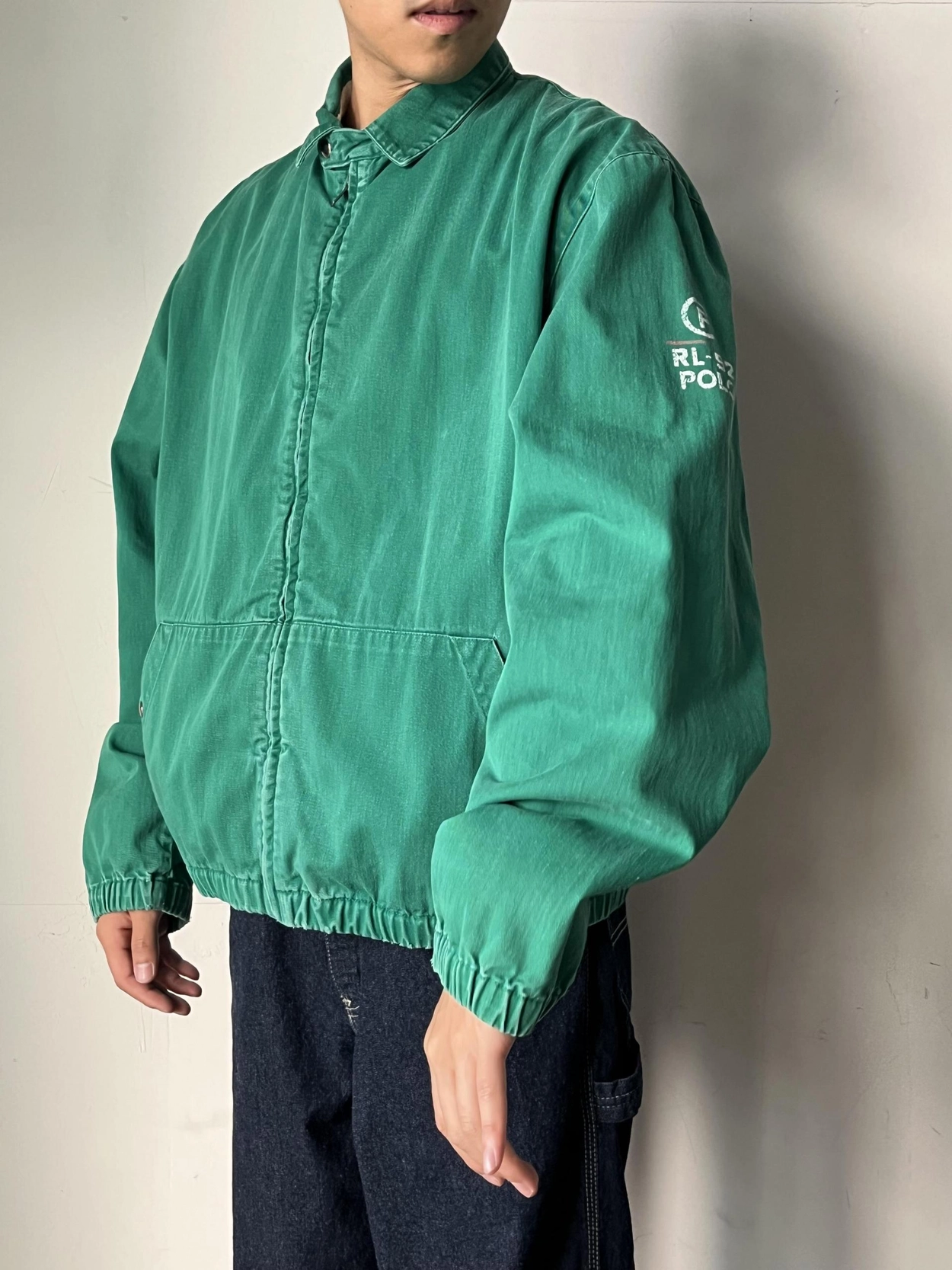 XL) [RARE] POLO RALPH LAUREN RL-92 GREEN SWING TOP JACKET [USA