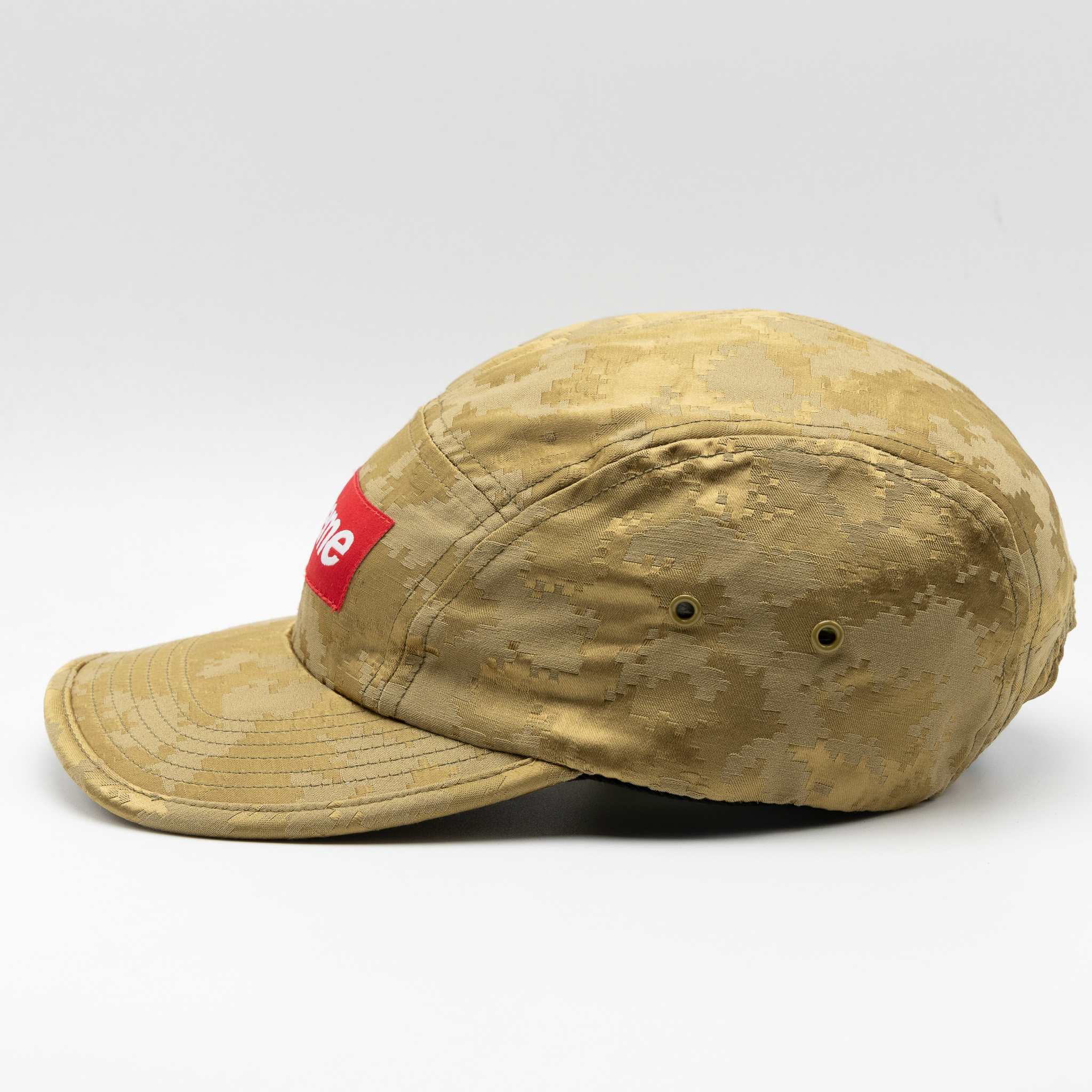 SUPREME SATIN DIGI CAMO CAMP CAP OLIVE 20SS : Paramade Pickers