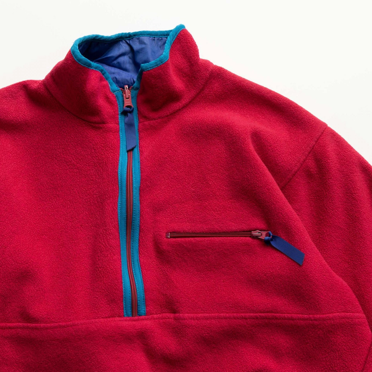 L) PATAGONIA GLISSADE REVERSIBLE PULLOVER BLUE/PINK [USA MADE