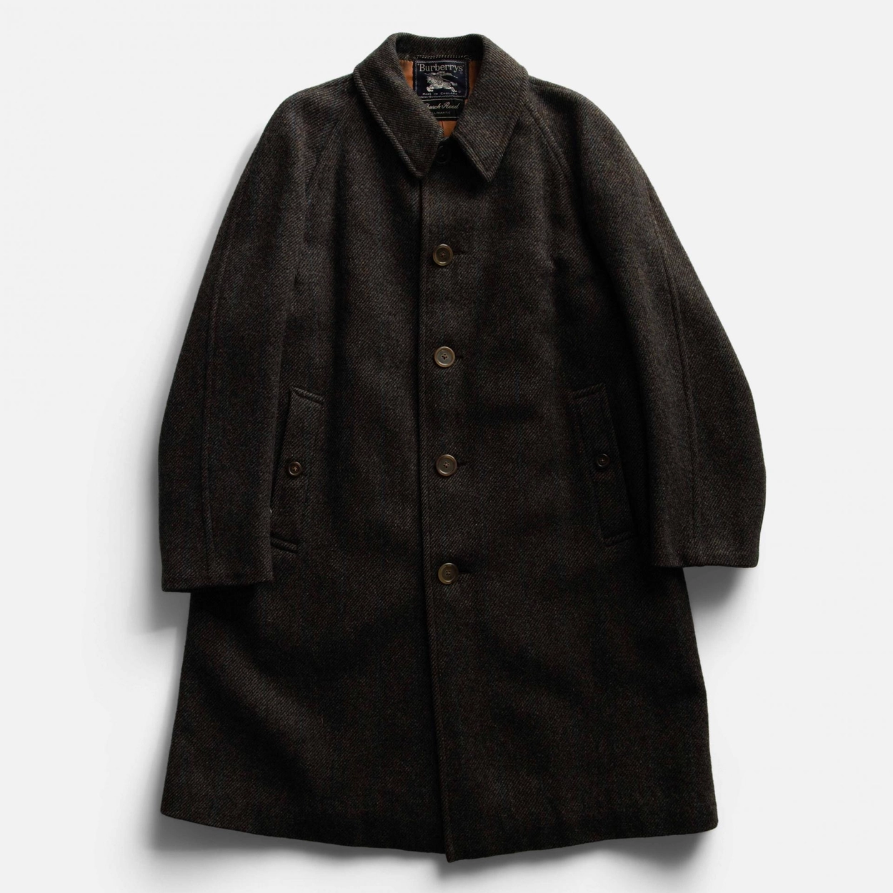 VINTAGE BURBERRYS' CUSHA TWEED COAT : Paramade Pickers (파라메이드